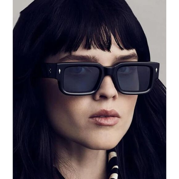 EYLRIM Square Frame Sunglasses for Men and Women Chunky Rectangle UV400 Shades - Picture 3 of 5